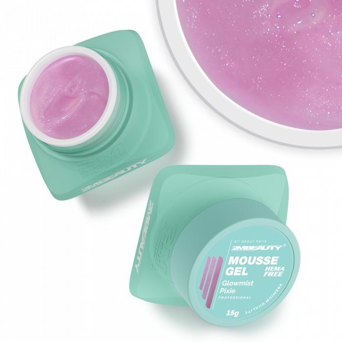 Mousse - Glowmist - Pixie - HEMA Mentes Építőzselé (15g) (2)