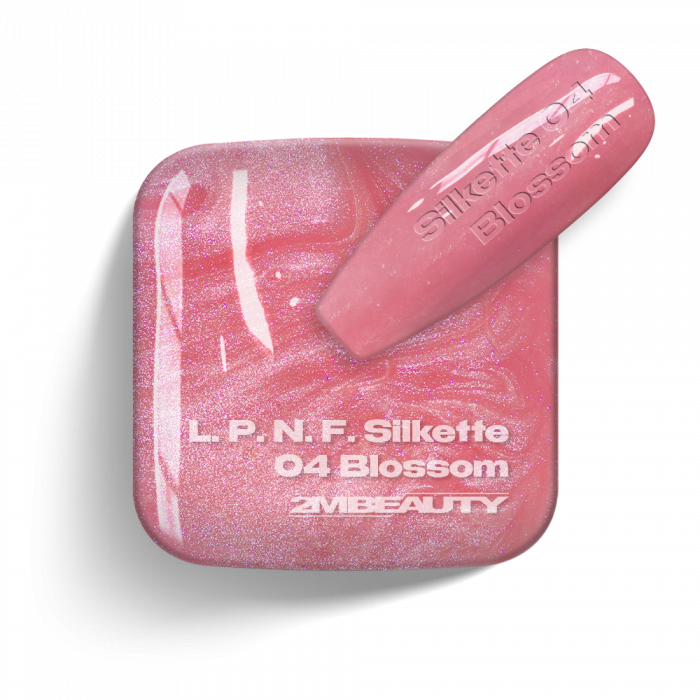 Liquid Polygel BIAB - Silkette - 04 Blossom - HEMA Mentes Ecsetes Építőzselé (5 ml) (2)