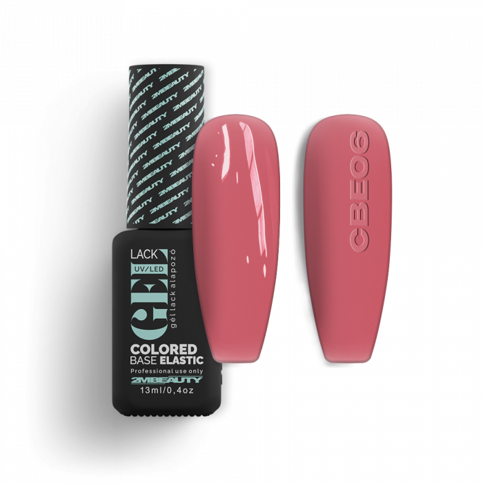 Gel Lack - Colored Base Elastic CBE06 - HEMA Mentes (13 ml) (2)