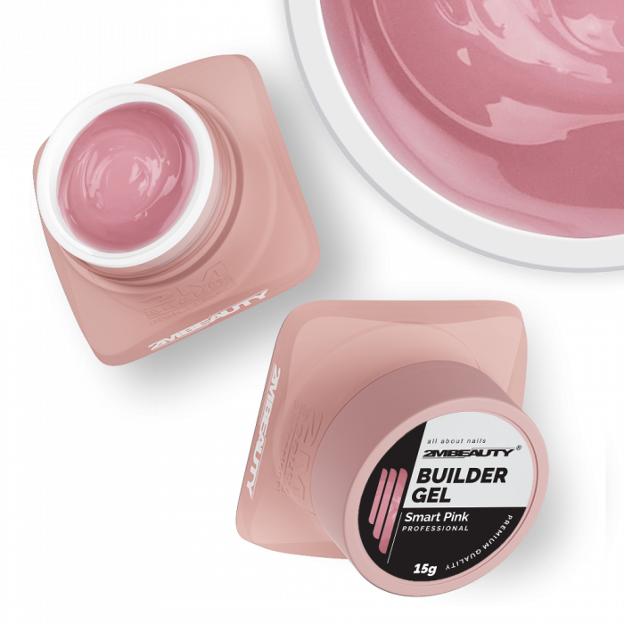 Smart Pink Gel - HEMA Mentes Építőzselé (30g) (2)