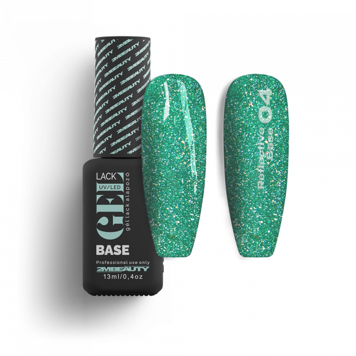 Gel Lack - Reflective Base 04 - HEMA Mentes (13 ml) (4)