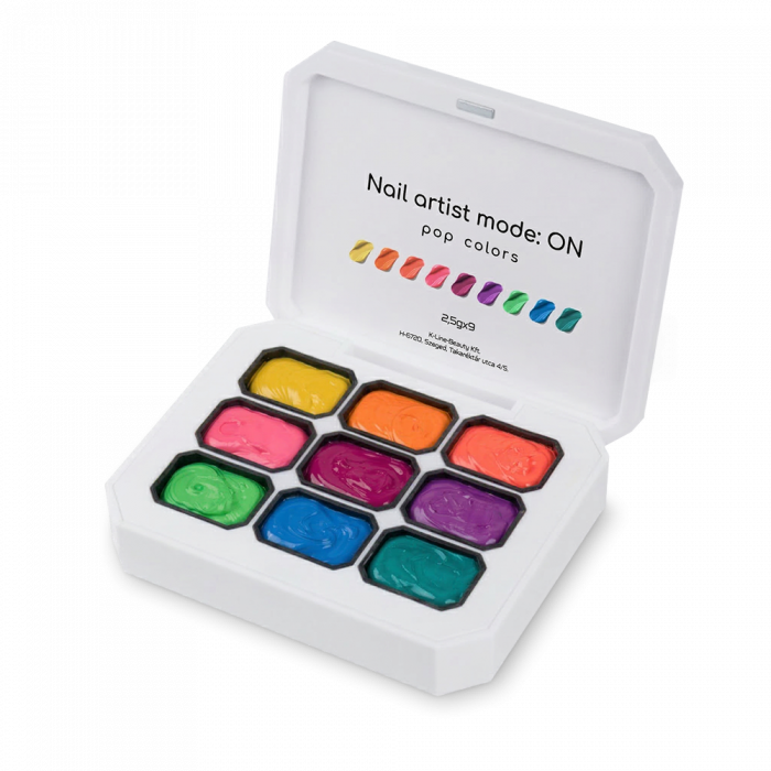 S.A.O.S. - Stamping Art Ombre Style - Pop Colors - HEMA Mentes (2)