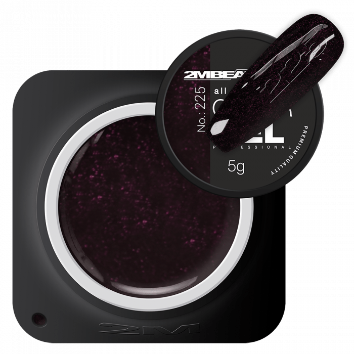 Színes Zselé - Black Magic 225 - HEMA Mentes (5g) (3)