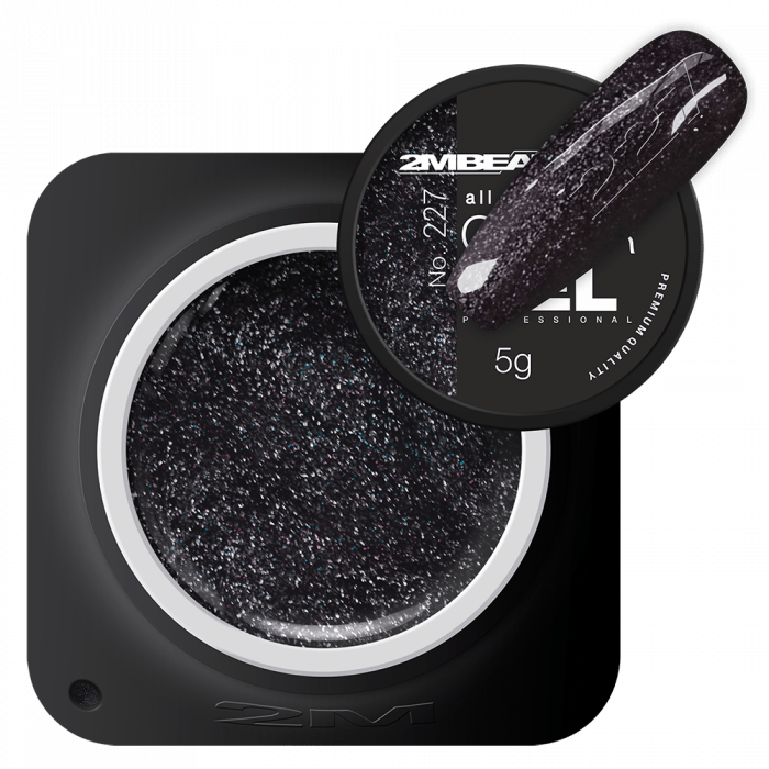 Színes Zselé - Black Magic 227 - HEMA Mentes (5g) (3)