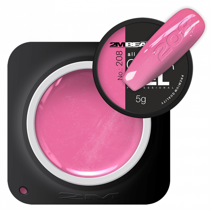 Színes Zselé - Selyemfényű 208 - HEMA Mentes (5g) (3)