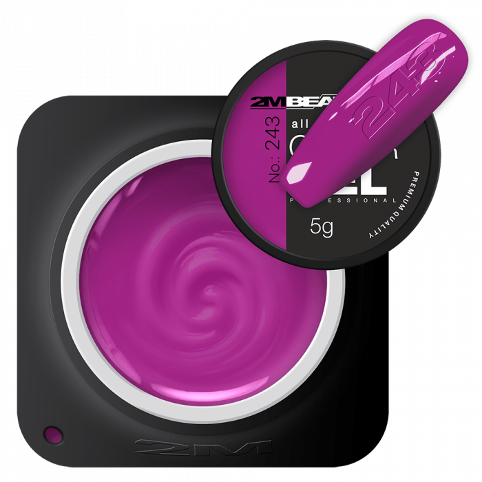 Színes Zselé - Matt 243 - HEMA Mentes (5g) (3)