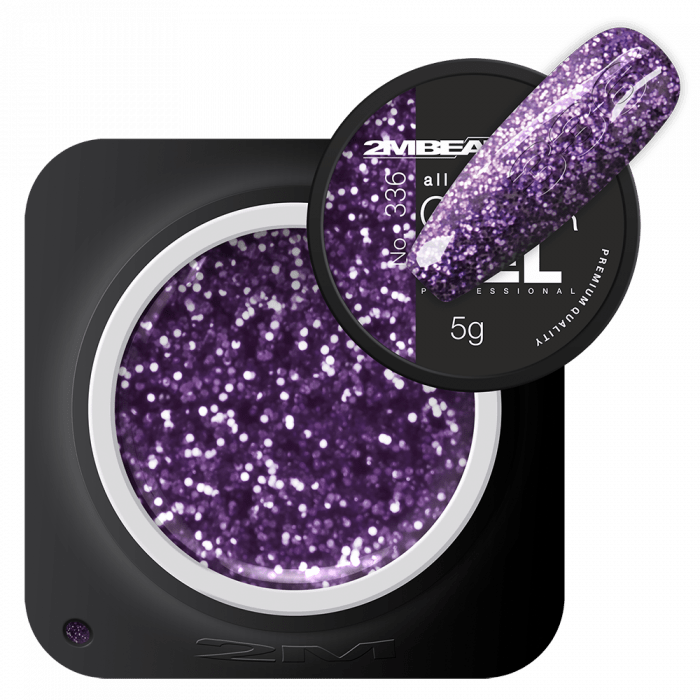 Színes Zselé - Csillámos 336 - HEMA Mentes (5g) (3)