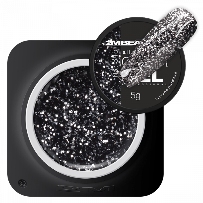 Színes Zselé - Csillámos 345 - HEMA Mentes (5g) (3)