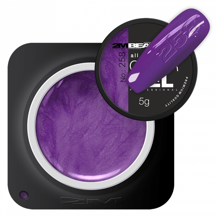Színes Zselé - Selyemfényű 258 - HEMA Mentes (5g) (3)