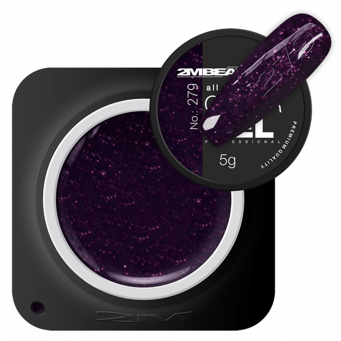 Színes Zselé - Csillámos 279 - HEMA Mentes (5g) (3)