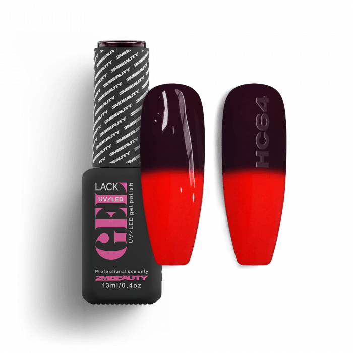 Gel lack - Hőre változó HC64 - HEMA Mentes (13 ml) (3)