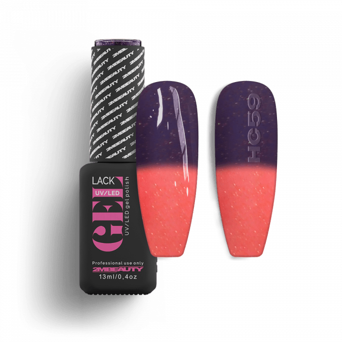 Gel lack - Hőre változó HC59 - HEMA Mentes (13 ml) (3)