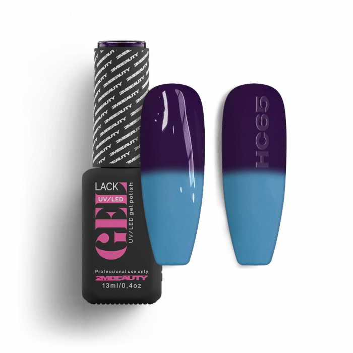 Gel lack - Hőre változó HC65 - HEMA Mentes (5ml - mini me) (3)