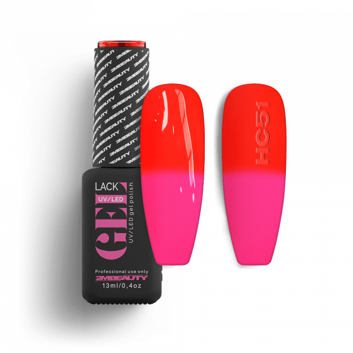 Gel lack - Hőre változó HC51 - HEMA Mentes (13 ml) (3)