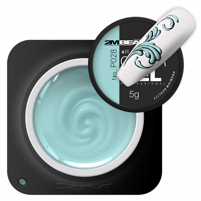 Színes Zselé - Painting color gel P028 - HEMA Mentes (5g) (3)