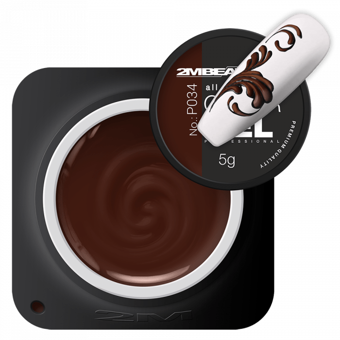 Színes Zselé - Painting color gel P034 - HEMA Mentes (5g) (3)