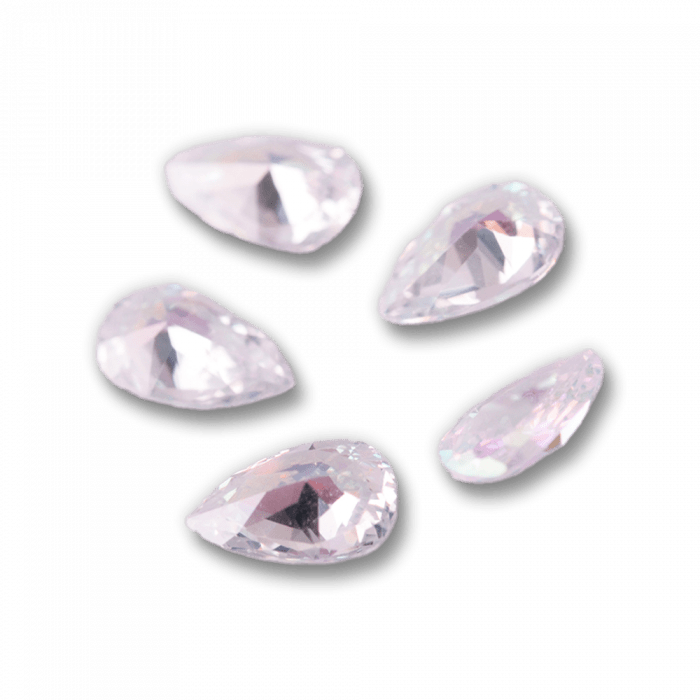 Csiszolt formakő crystal AB csepp
