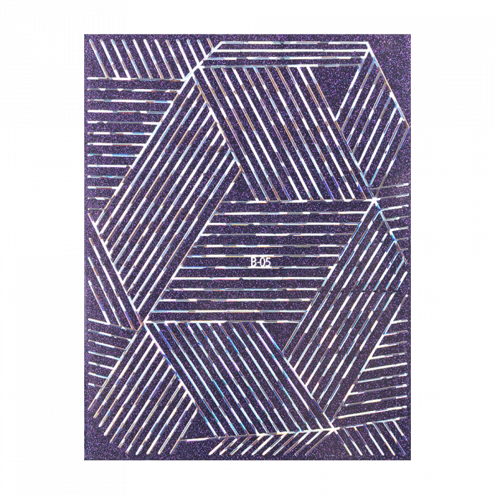Díszítés – B05 Holo Silver
