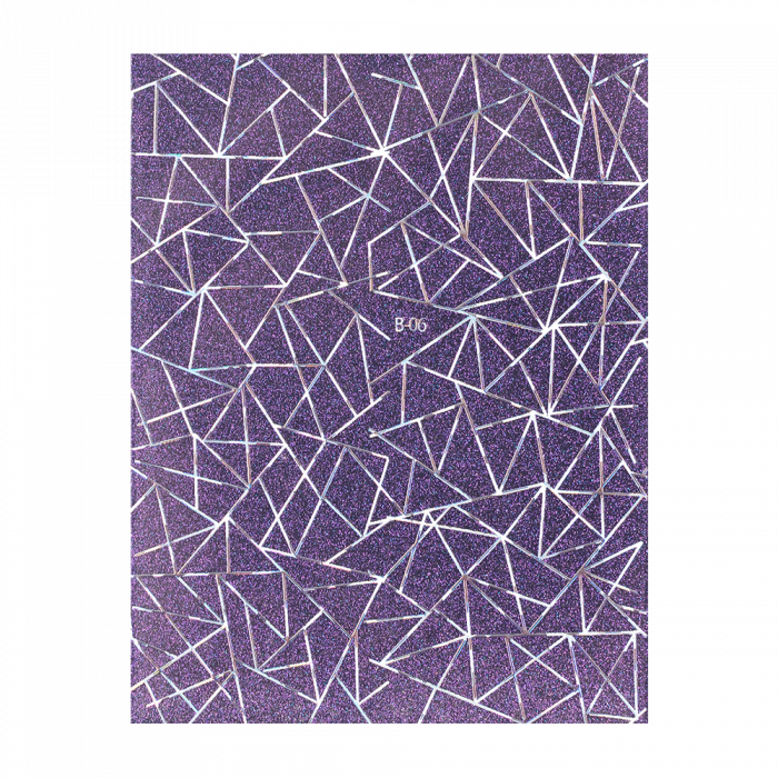 Díszítés – B06 Holo Silver