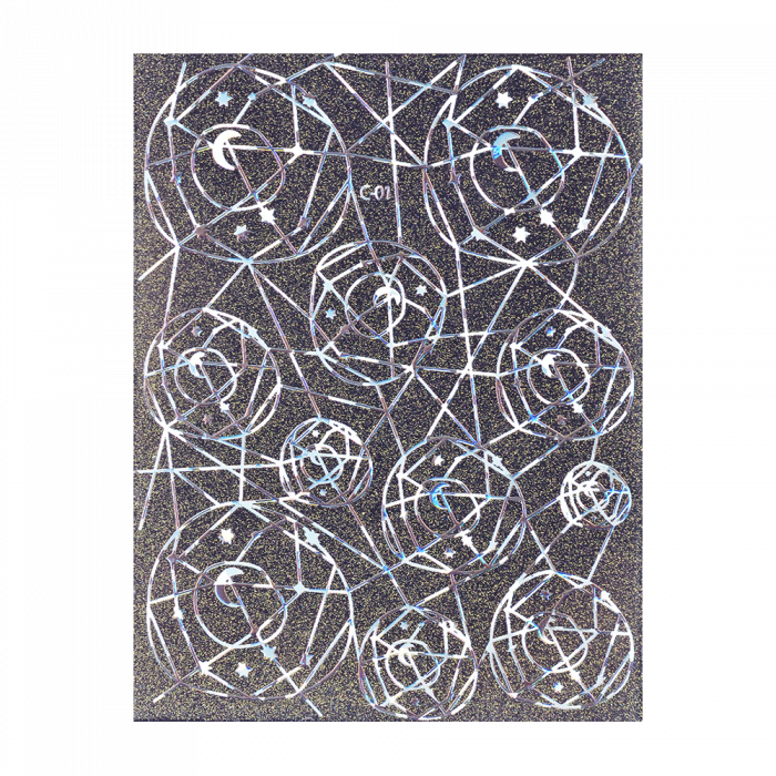 Díszítés – C01 Holo Silver