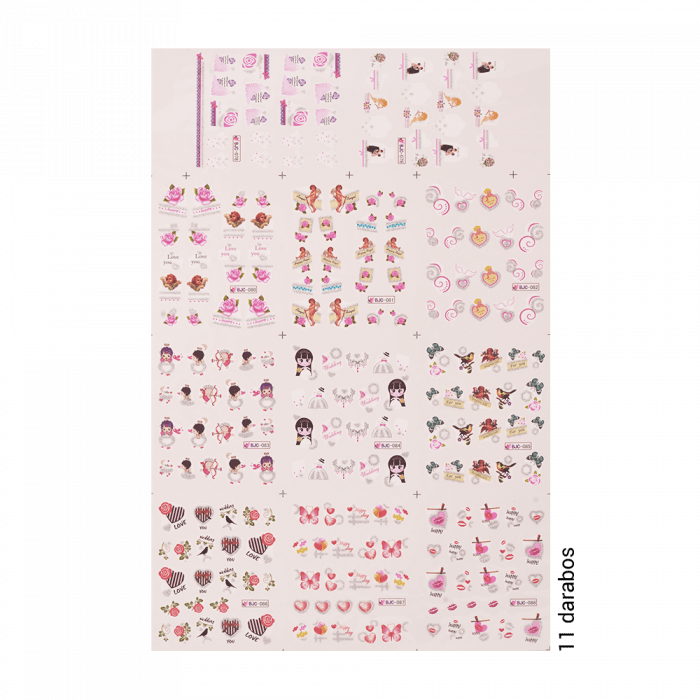 Matrica Szett - Love - BJC 078-088