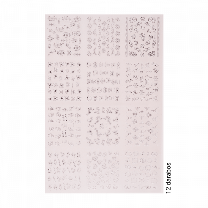 Matrica Szett - Ezüst - BN13-24