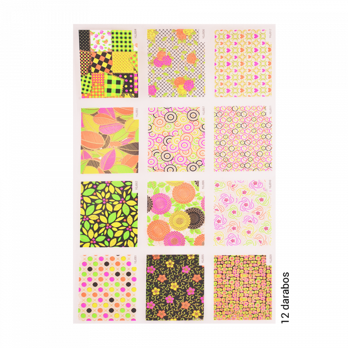 Matrica Szett - Neon - YGJ001-012