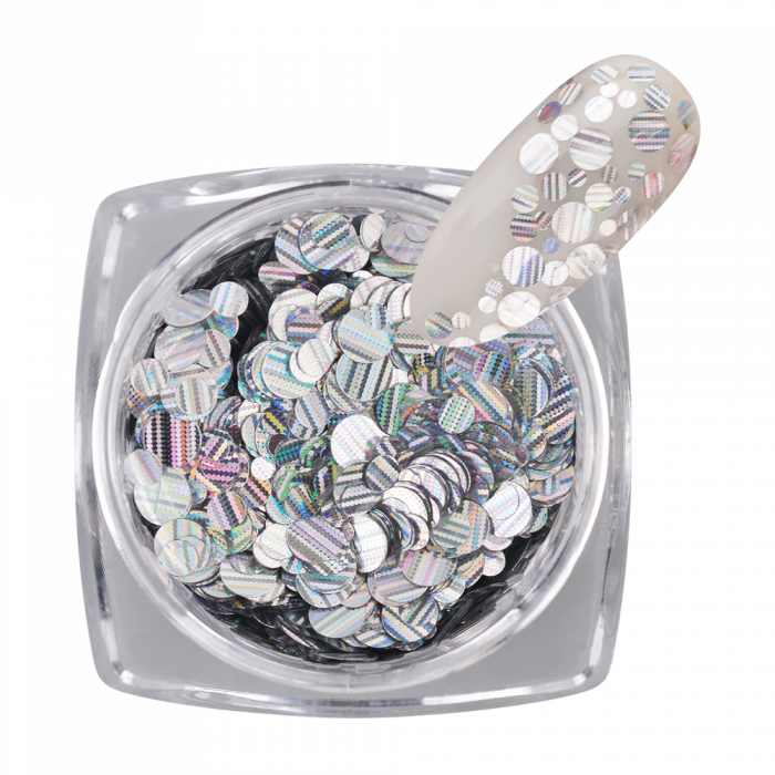 PolkaDot hologramos körömdíszítő 100 (1.5 g)