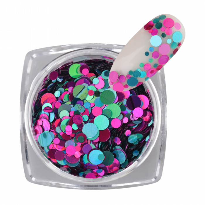 2MBEAUTY PolkaDot Mix körömdíszítő 216 (1.5 g)
