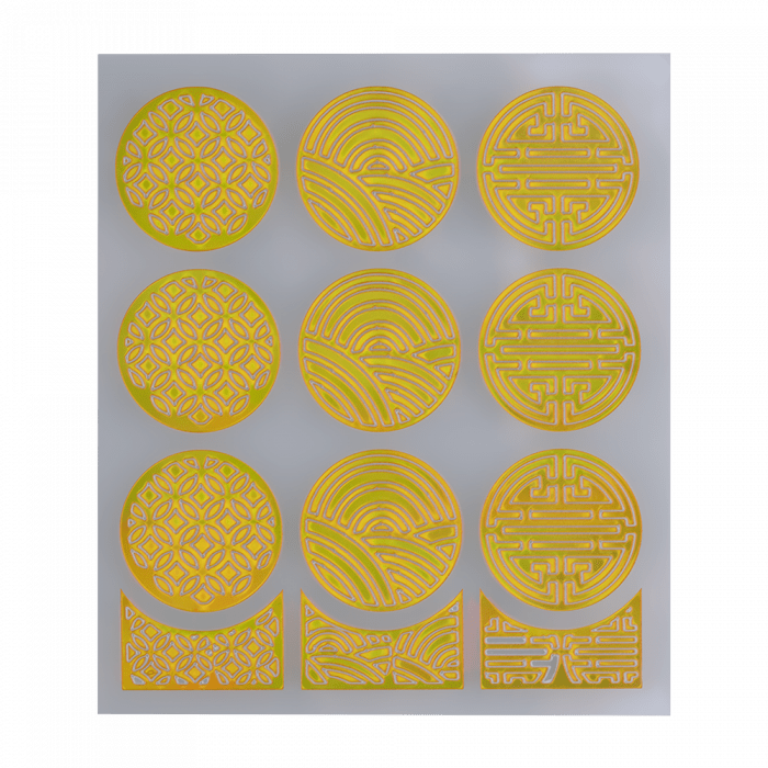 2MBEAUTY öntapadós matrica 15 Gold