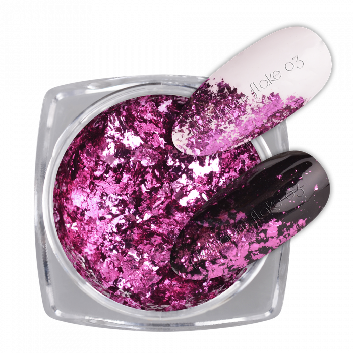 Pigmentpor Platinum Flake 03