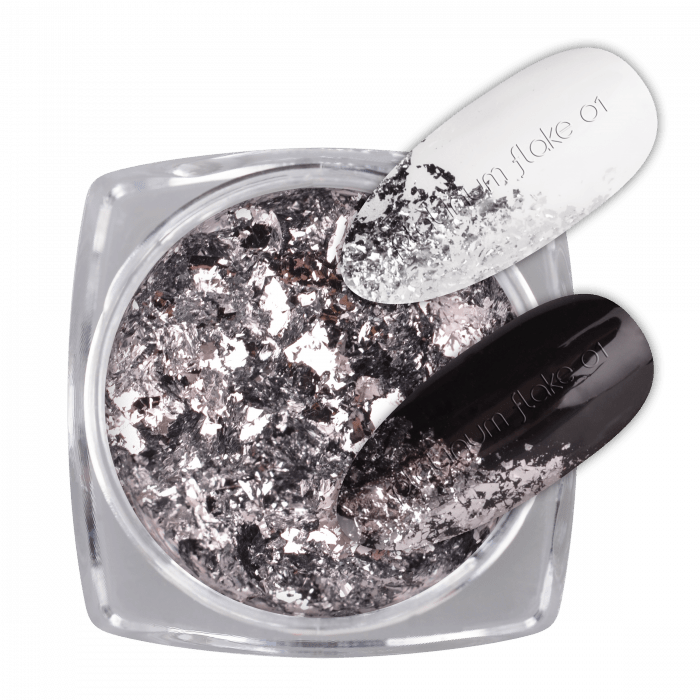 Pigmentpor Platinum Flake 01