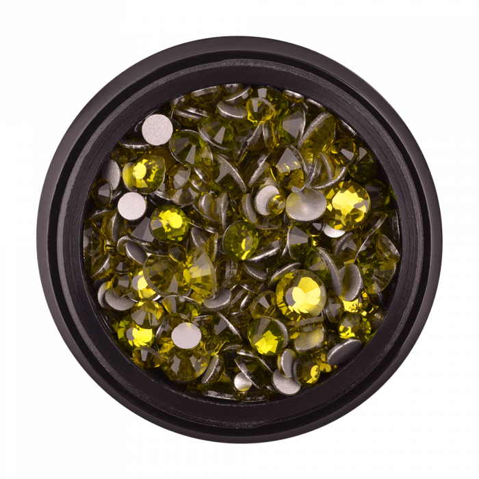 Strasszkő 22 olivine (400 db)