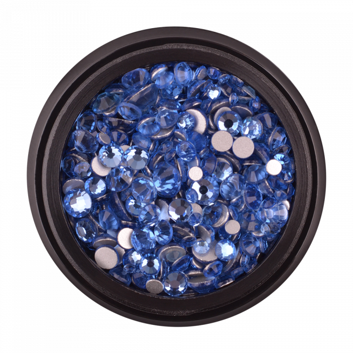 Strasszkő 25 light blue (400 db)