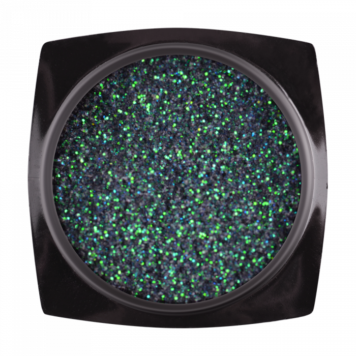 Csillámpor - green