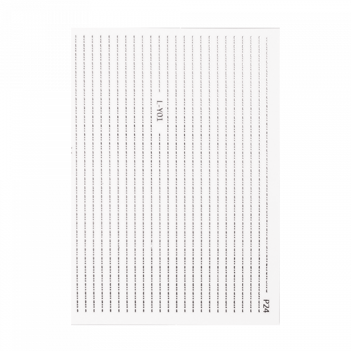 2MBEAUTY körömmatrica 54-04 - silver
