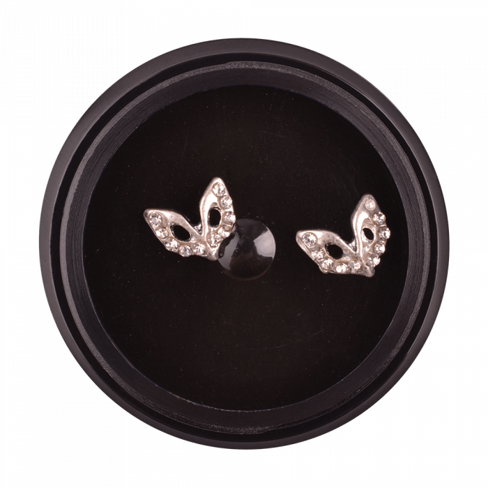 Nail charm silver 04