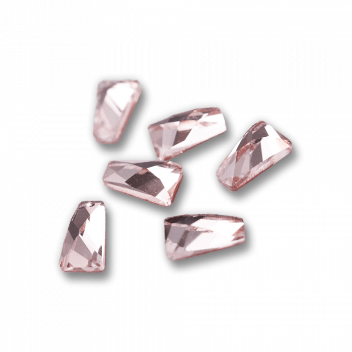 Csiszolt formakő trapéz - crystal