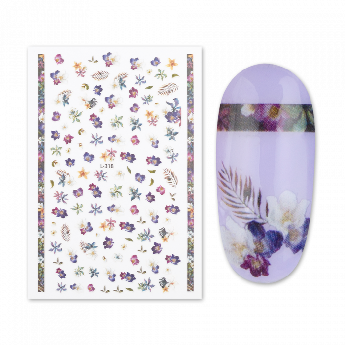 Matrica Flower 85-1_L-318