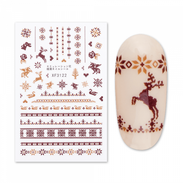 Matrica Christmas 84-2_XF3122