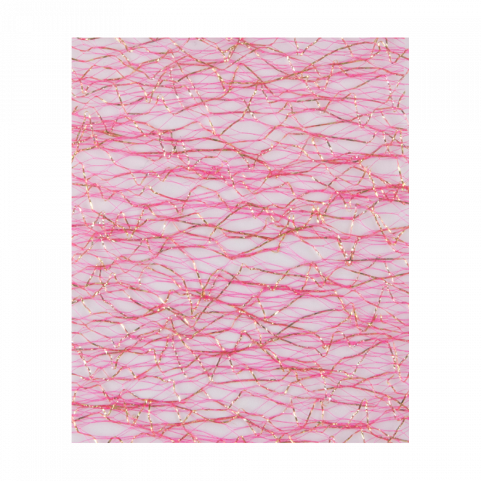 Díszítő Háló Pink Arany 94-4