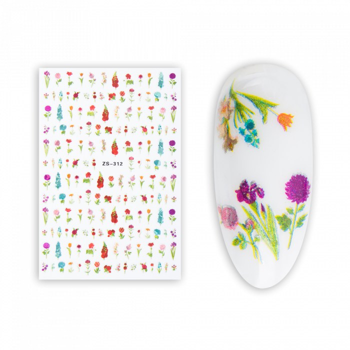 Matrica Flower ZS-312