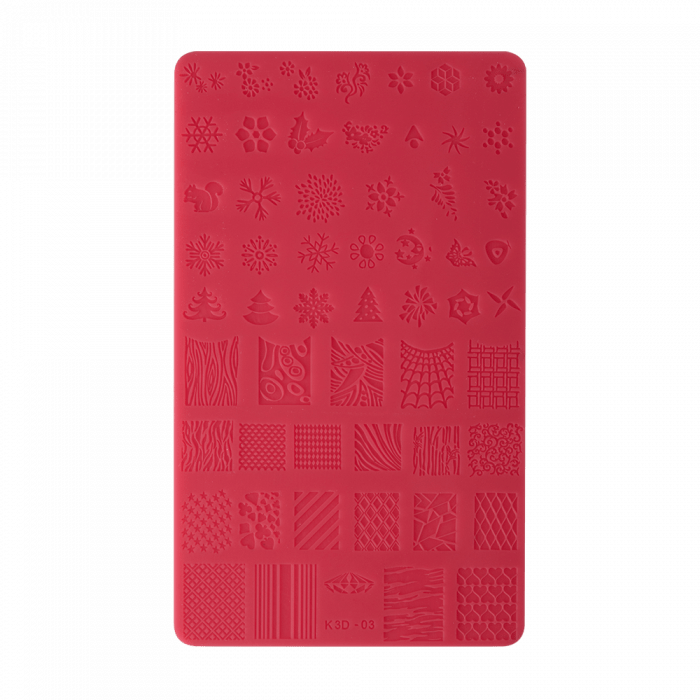3D Szilikon Nyomdaforma K3D-03