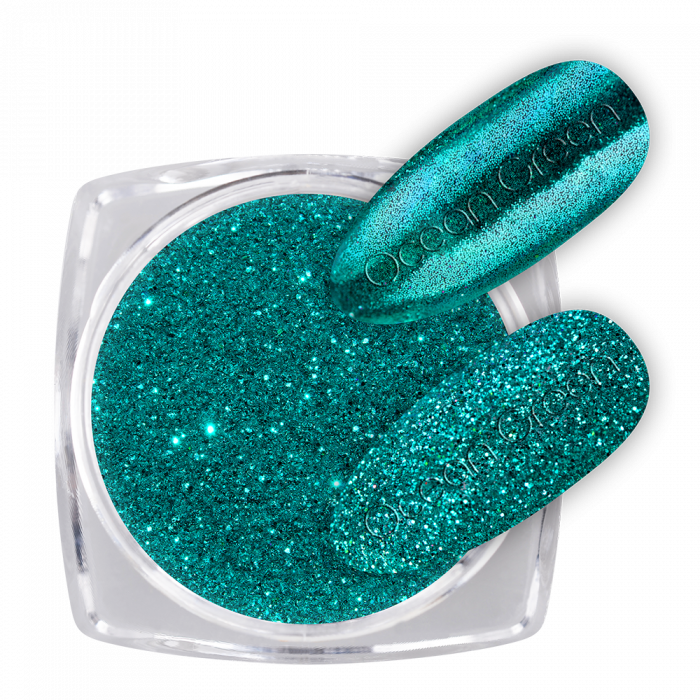 Glitter Ocean Green csillámpor