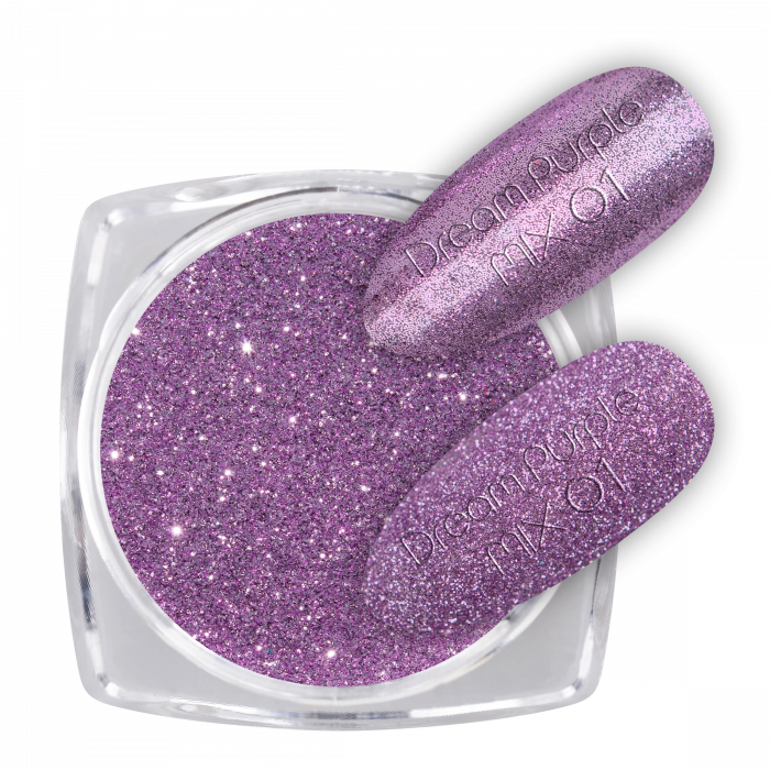 Dream Purple Mix 01 csillámpor