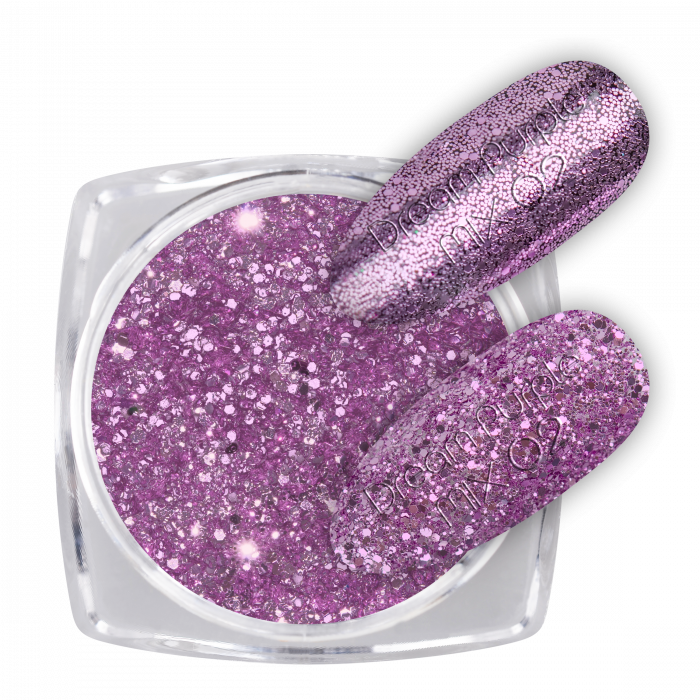 Dream Purple Mix 02 csillámpor