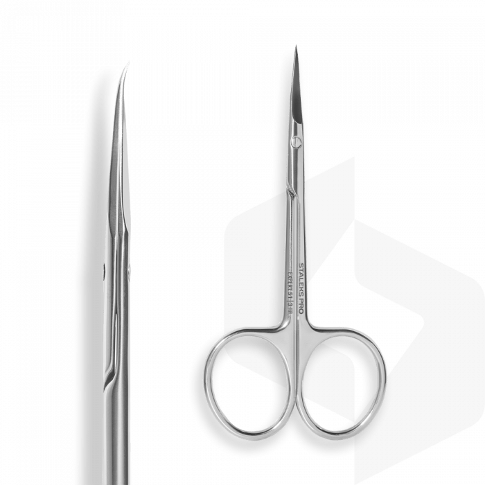 Staleks - Bőrvágó Olló Expert SE-51-3 Élhossz: 23 mm