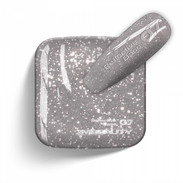 Gel Lack - Reflective Base 07 - HEMA Mentes (13 ml)