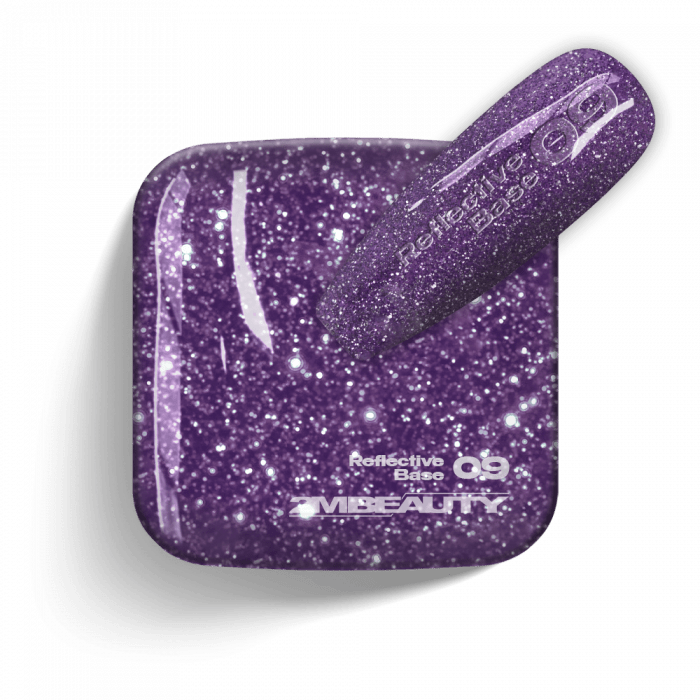 Gel Lack - Reflective Base 09 - HEMA Mentes (13 ml)