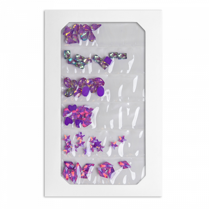 Formakő Plasztik MIX - Purple AB